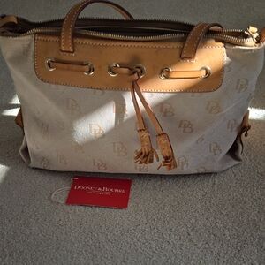 Dooney & Bourke Cream and Tan Women's Bag